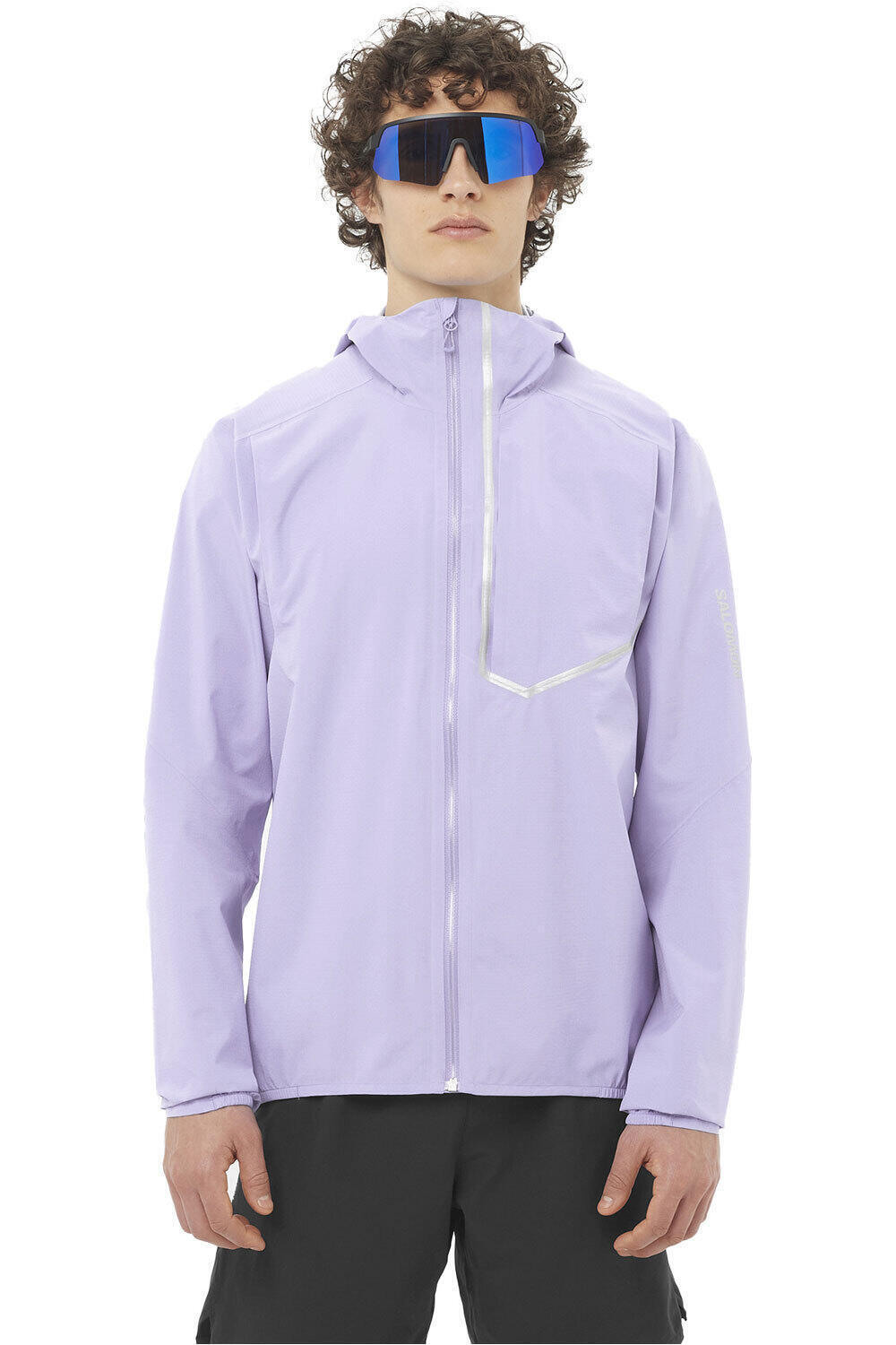 Salomon CHAQUETA TRAIL RUNNING HOMBRE BONATTI TRAIL JKT M vista frontal