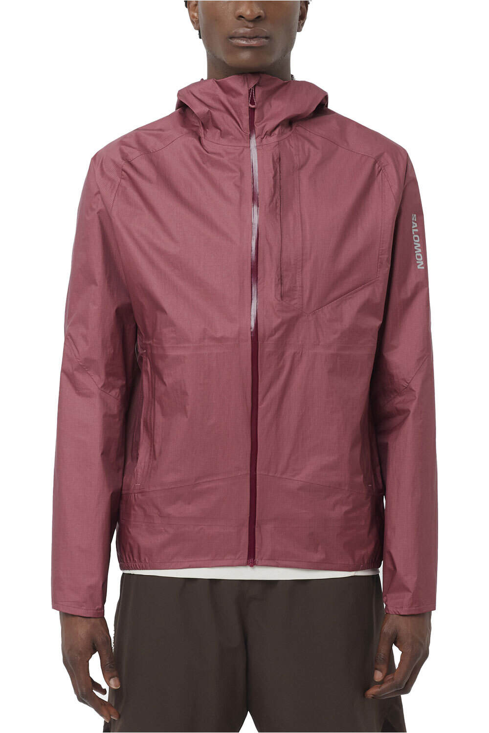 Salomon CHAQUETA TRAIL RUNNING HOMBRE BONATTI WP JACKET M vista frontal