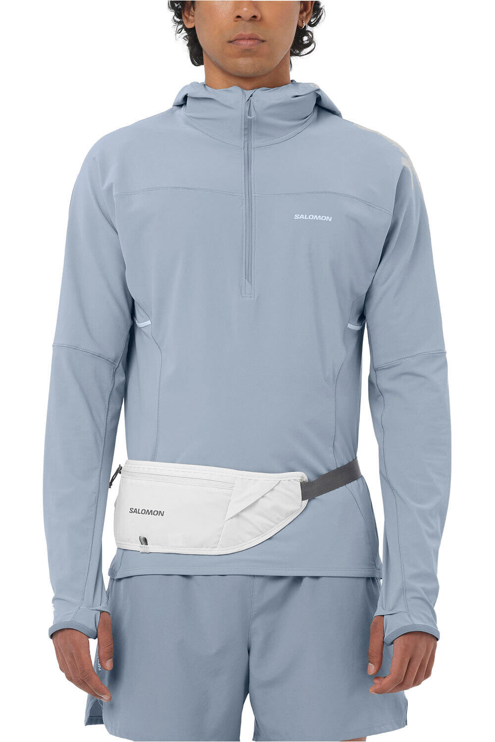 Salomon CHAQUETA TRAIL RUNNING HOMBRE SENSE AERO HYBRID HZ HD M vista frontal