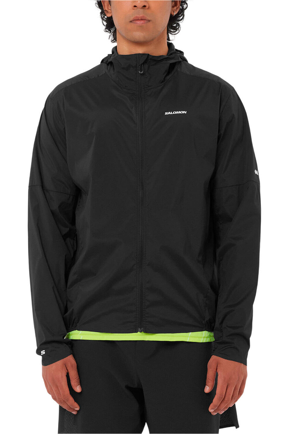 Salomon CHAQUETA TRAIL RUNNING HOMBRE SENSE AERO WIND JKT M vista frontal