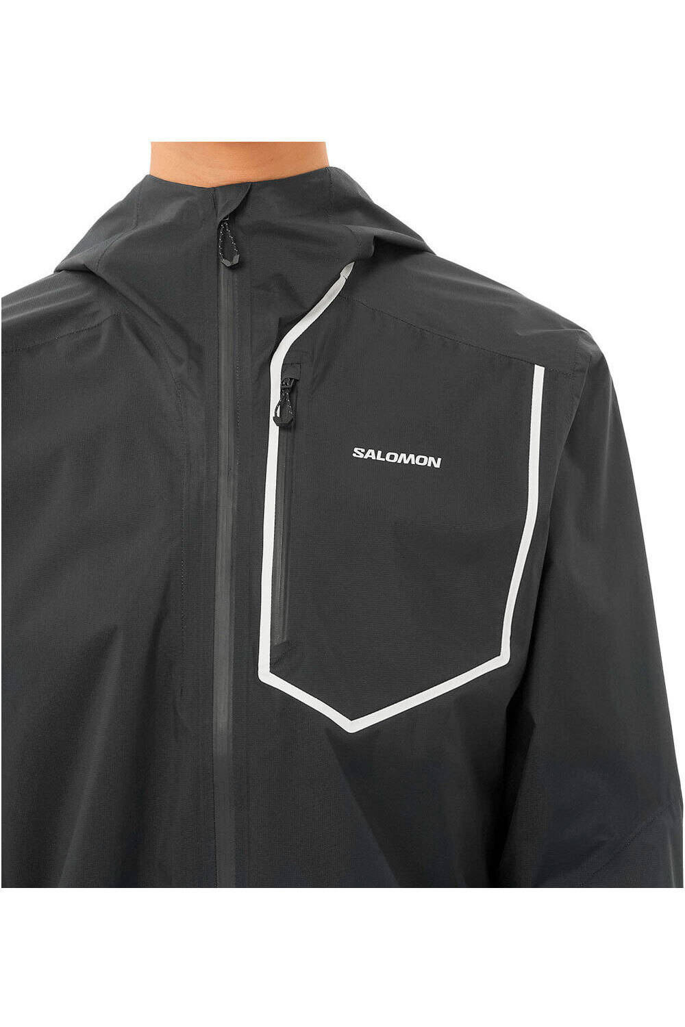 Salomon CHAQUETA TRAIL RUNNING MUJER BONATTI PRO JKT W vista detalle