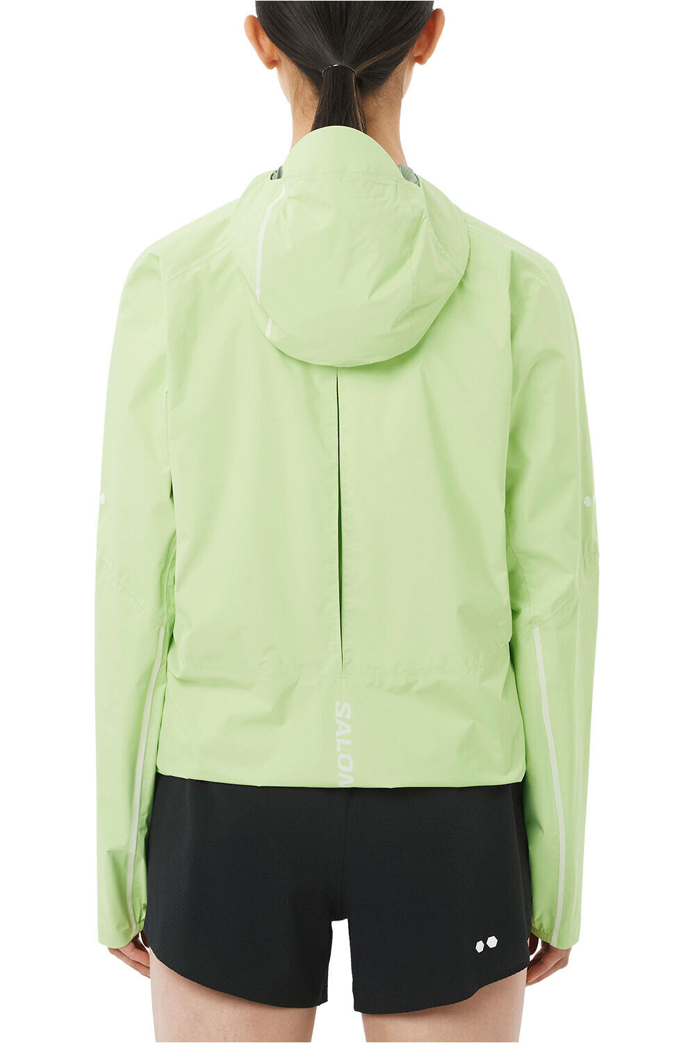 Salomon CHAQUETA TRAIL RUNNING MUJER BONATTI PRO JKT W vista trasera