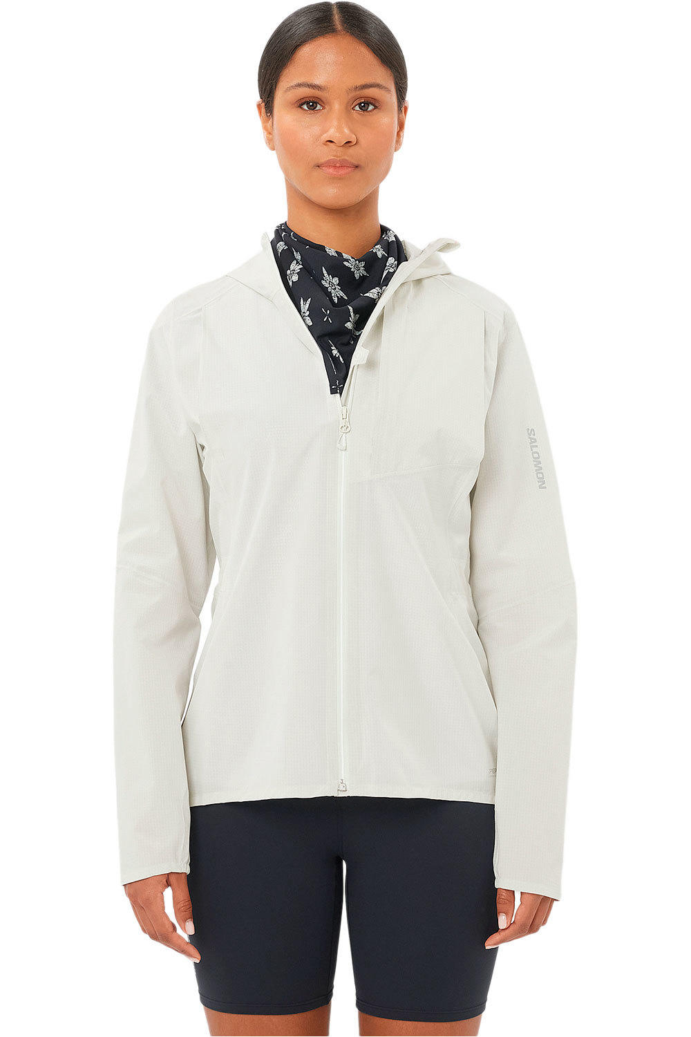 Salomon CHAQUETA TRAIL RUNNING MUJER BONATTI TRAIL JKT W vista frontal