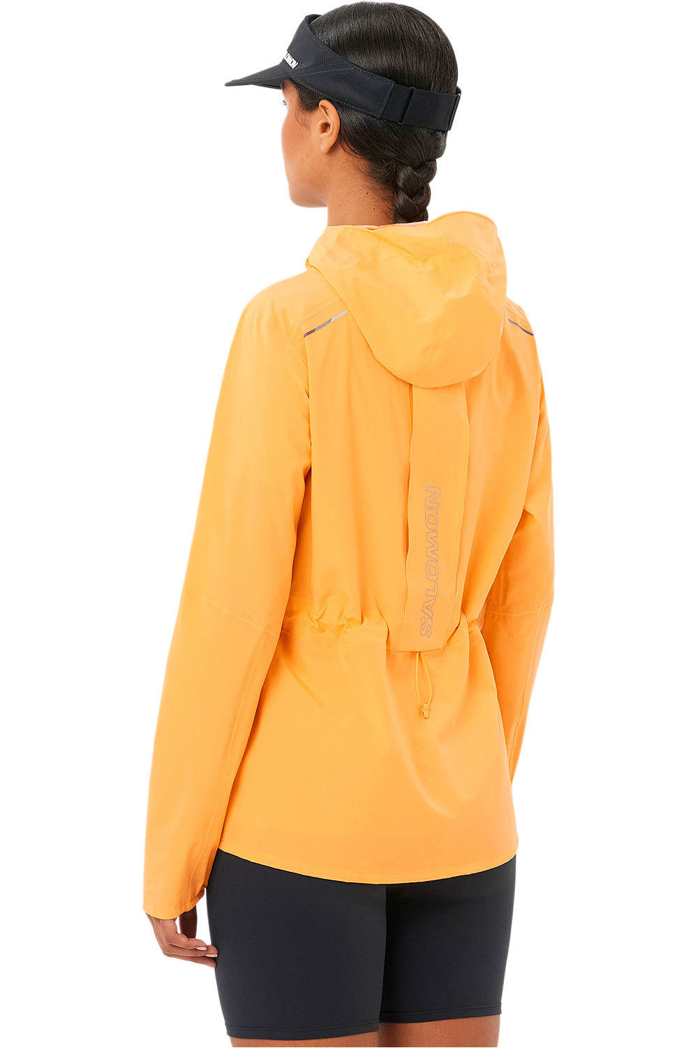 Salomon CHAQUETA TRAIL RUNNING MUJER BONATTI TRAIL JKT W vista trasera