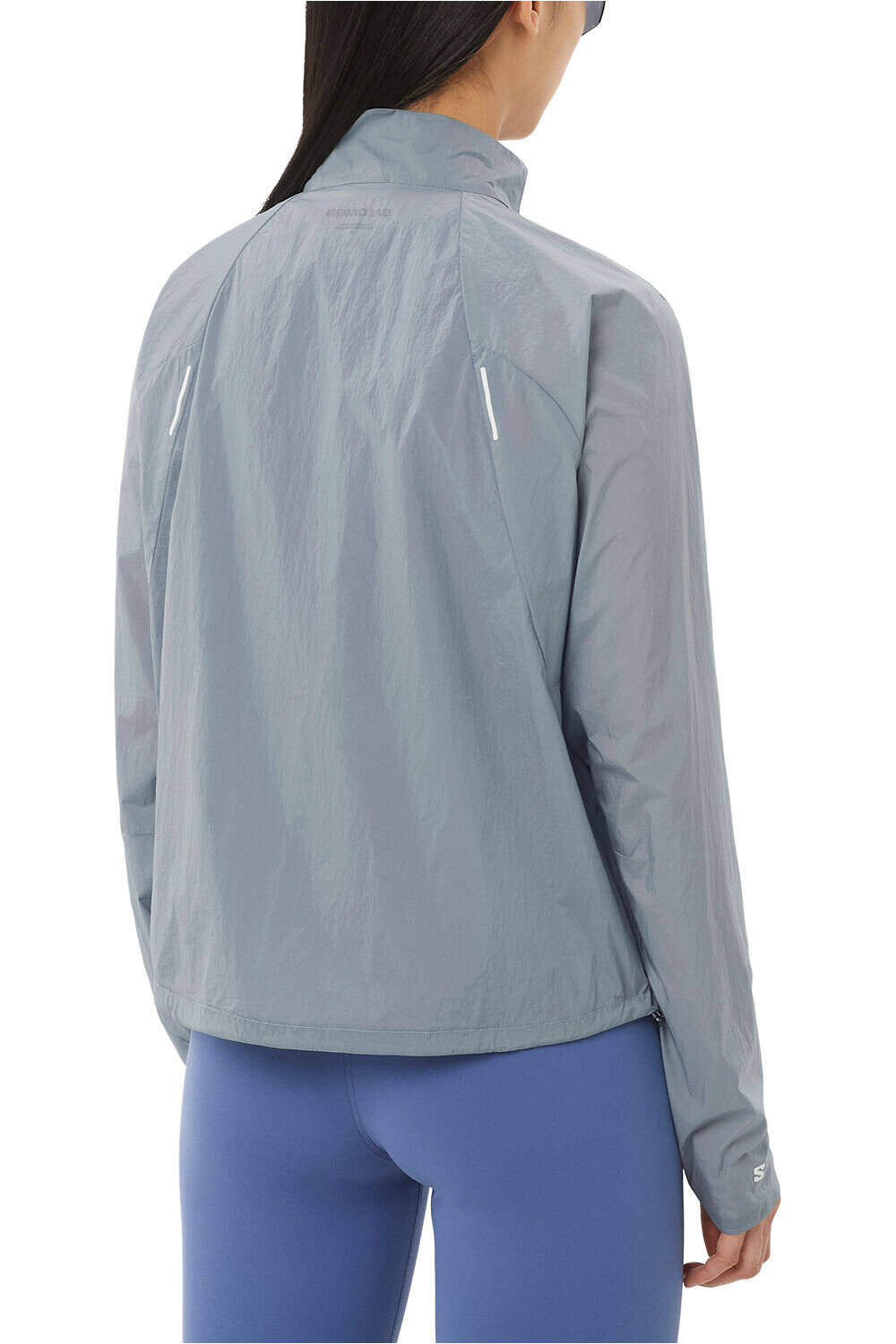 Salomon CHAQUETA TRAIL RUNNING MUJER SHKout FLY JKT W vista trasera