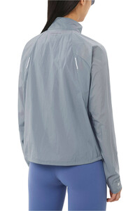 Salomon CHAQUETA TRAIL RUNNING MUJER SHKout FLY JKT W vista trasera