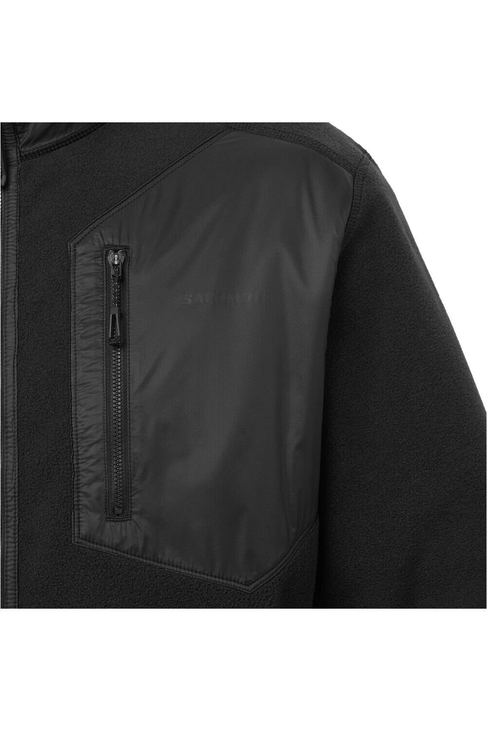 Salomon forro polar hombre CHROMA FLEECE FZ M 03