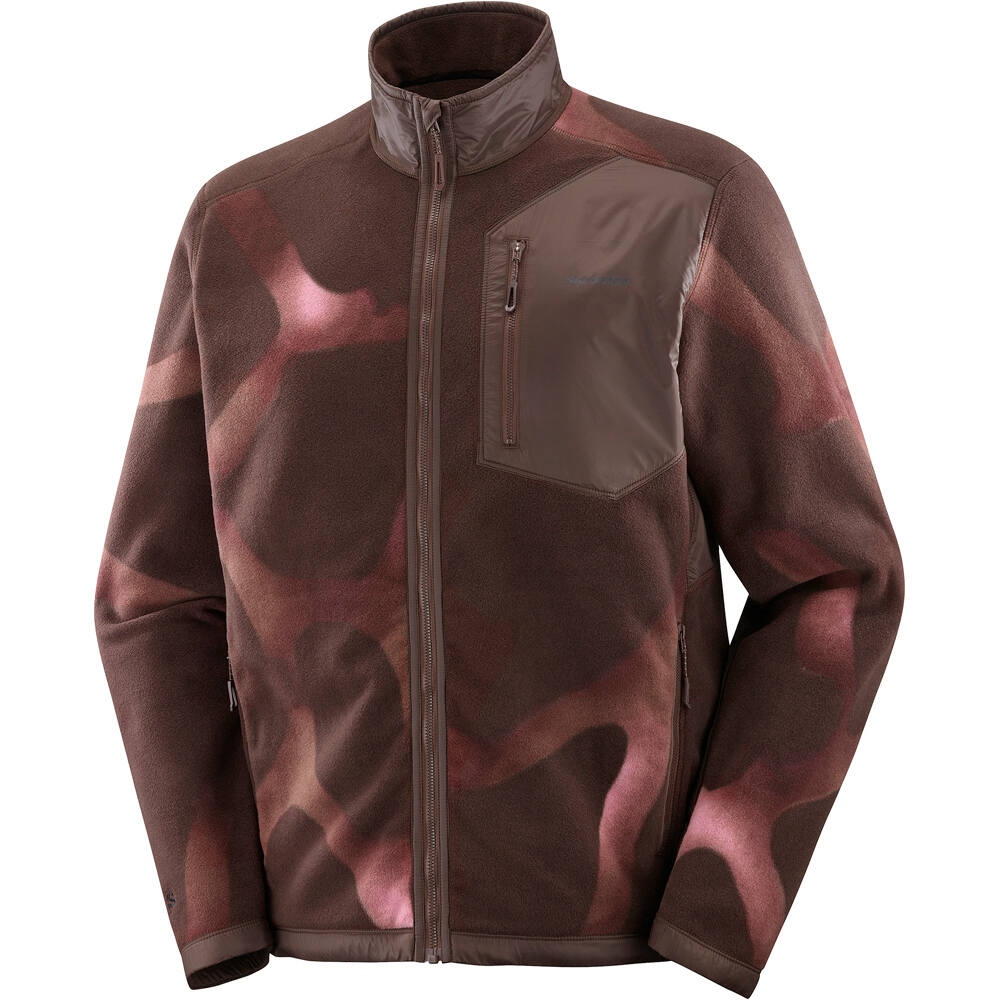 Salomon forro polar hombre CHROMA FLEECE FZ M 08