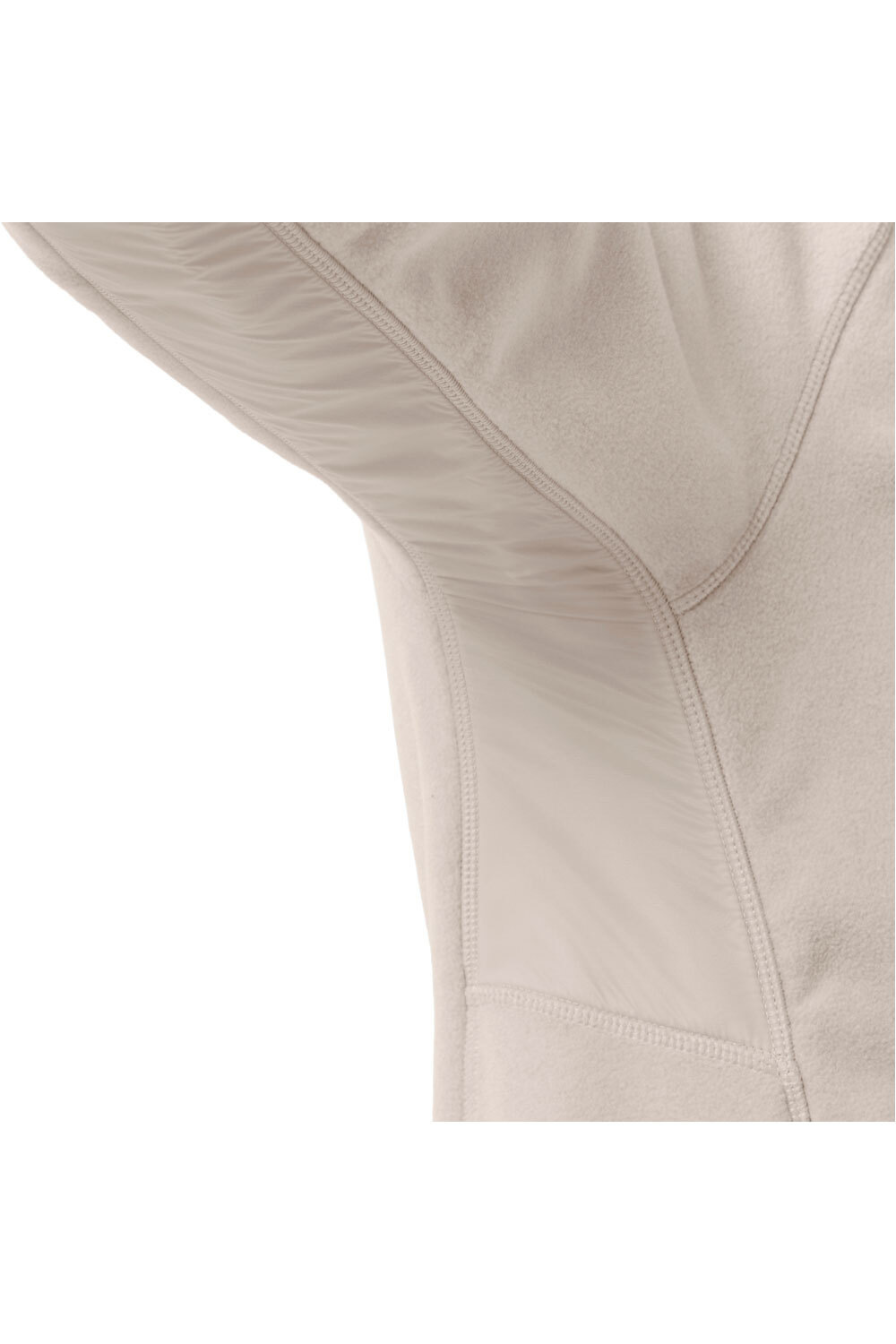 Salomon forro polar hombre CHROMA FLEECE FZ M vista detalle