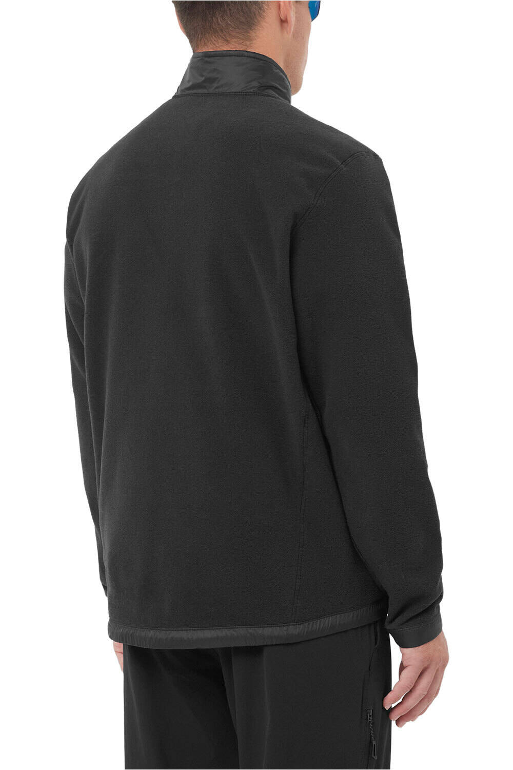 Salomon forro polar hombre CHROMA FLEECE FZ M vista trasera