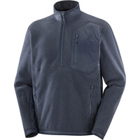 Salomon forro polar hombre CHROMA FLEECE HZ M vista detalle
