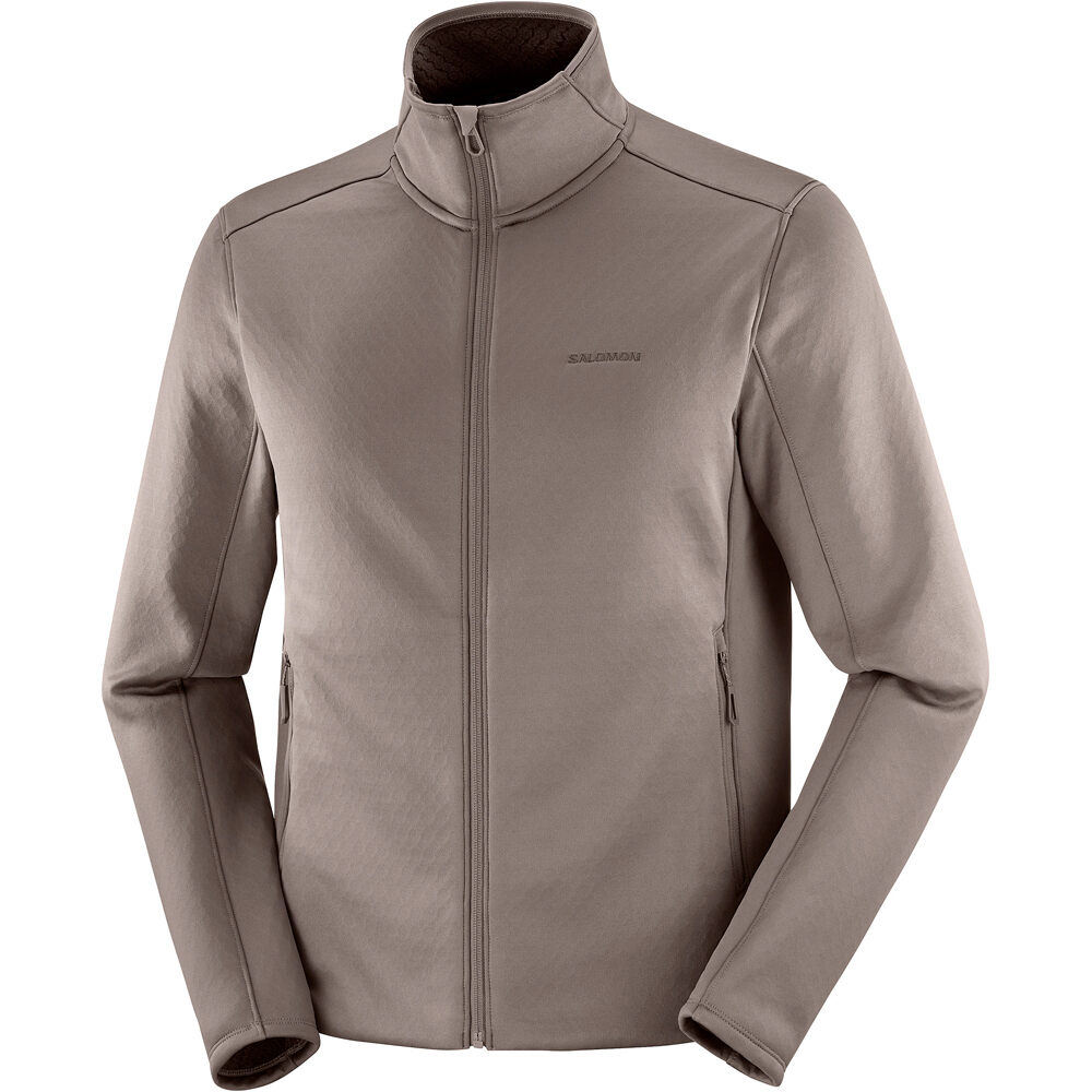 Salomon forro polar hombre OUTLINE WARM FLEECE FZ M 05