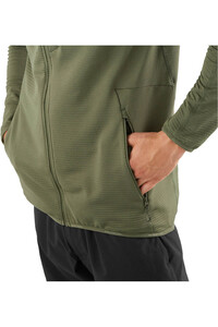 Salomon forro polar hombre SNTIAL LIGHTWARM FZ M 03