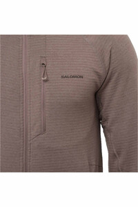 Salomon forro polar hombre SNTIAL LIGHTWARM FZ M 03