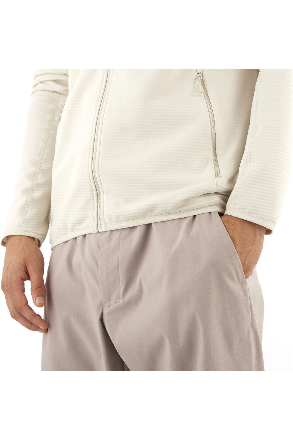 Salomon forro polar hombre SNTIAL LIGHTWARM FZ M 04