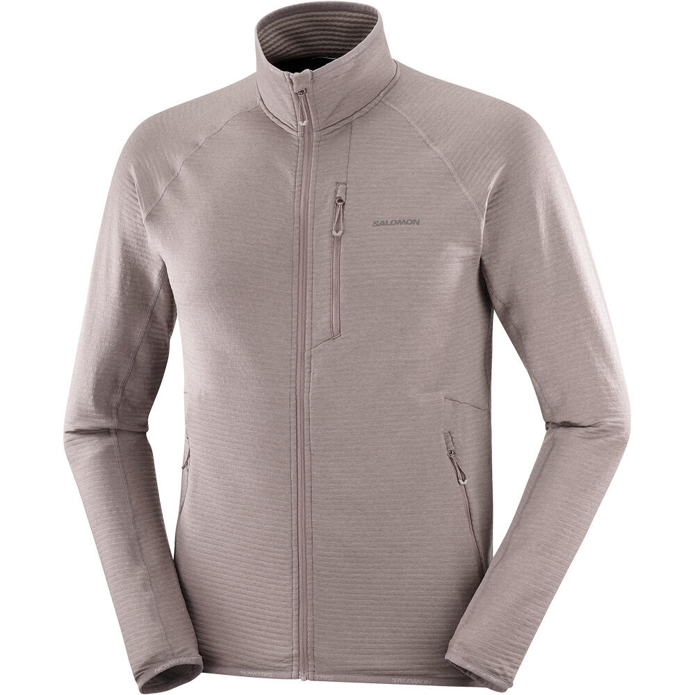 Salomon forro polar hombre SNTIAL LIGHTWARM FZ M 05