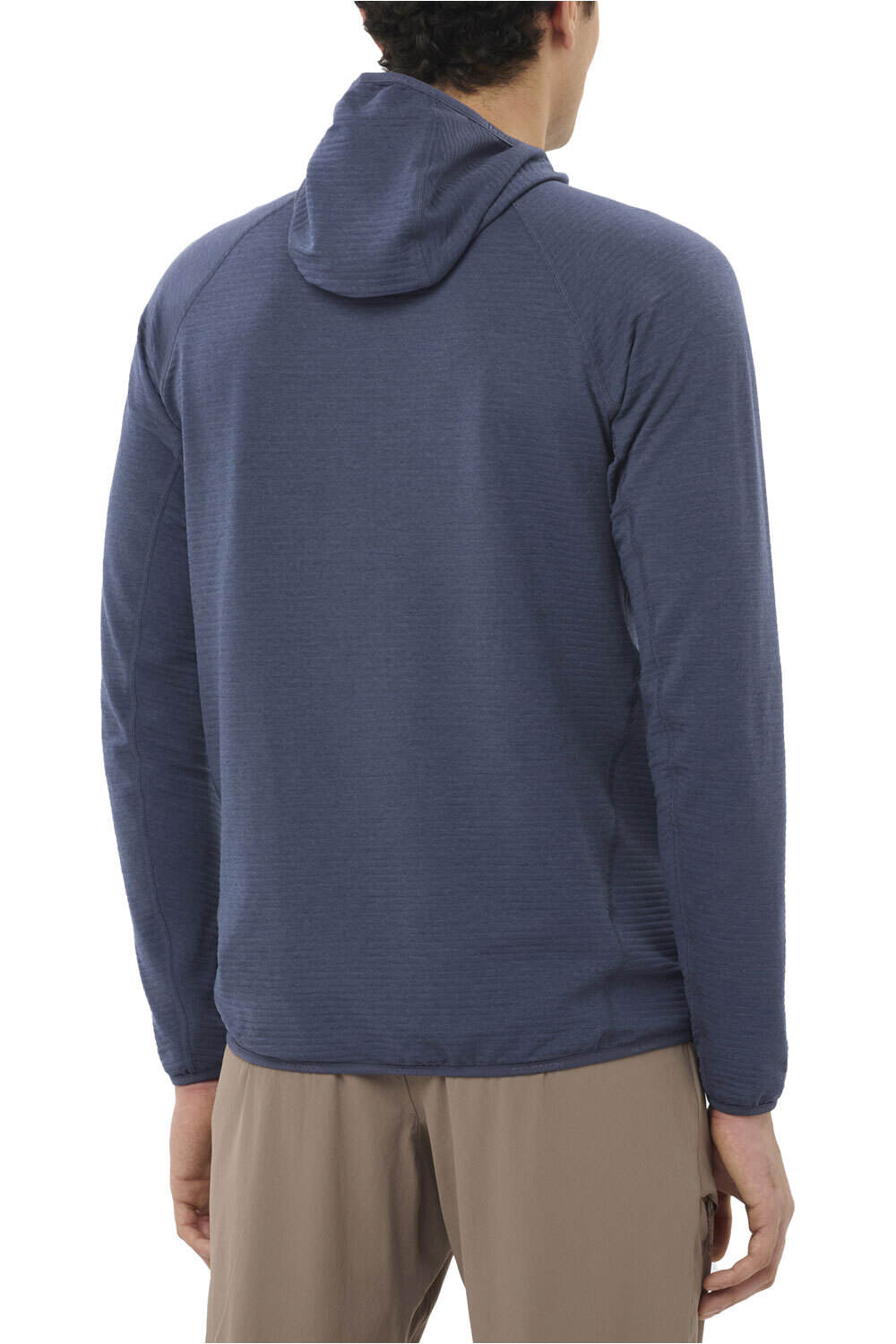 Salomon forro polar hombre SNTIAL LIGHTWARM HD M vista trasera