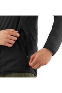 Salomon forro polar hombre SNTIAL LIGHTWARM HYBRID M 03