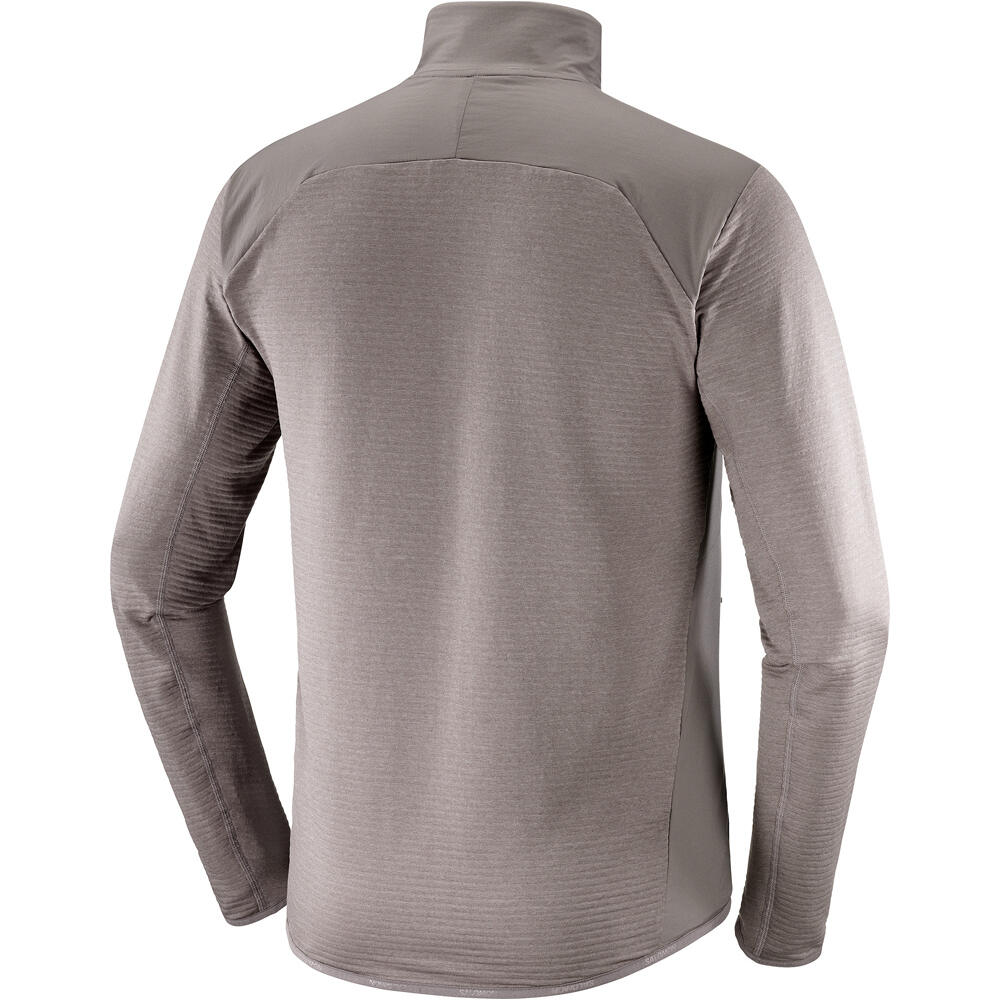 Salomon forro polar hombre SNTIAL LIGHTWARM HYBRID M 03