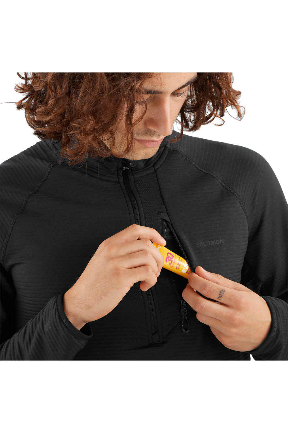 Salomon forro polar hombre SNTIAL LIGHTWARM HZ M 03