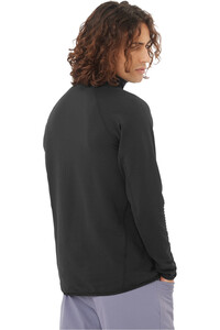 Salomon forro polar hombre SNTIAL LIGHTWARM HZ M vista trasera