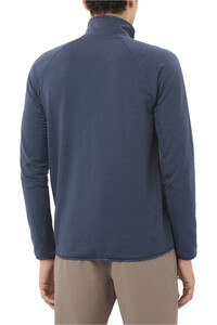 Salomon forro polar hombre SNTIAL LIGHTWARM HZ M vista trasera