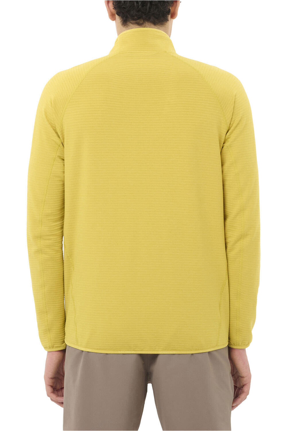 Salomon forro polar hombre SNTIAL LIGHTWARM HZ M vista trasera