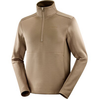 Salomon forro polar hombre SNTIAL MIDFLEECE HZ M vista detalle