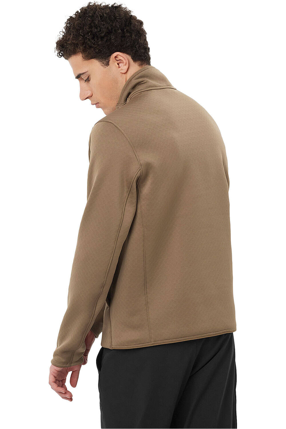 Salomon forro polar hombre SNTIAL MIDFLEECE HZ M vista trasera