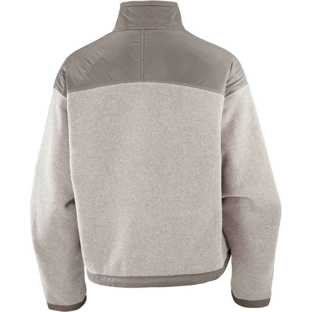 Salomon forro polar mujer CHROMA FLEECE CARDIGAN W 03
