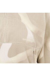 Salomon forro polar mujer CHROMA FLEECE CROP HZ W 04