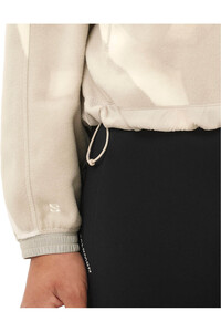 Salomon forro polar mujer CHROMA FLEECE CROP HZ W 06