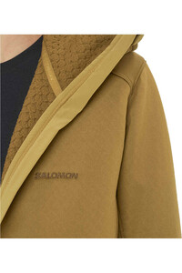 Salomon forro polar mujer OUTLINE WARM FLEECE HD W vista detalle