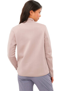 Salomon forro polar mujer OUTLINE WARM FZ W vista trasera