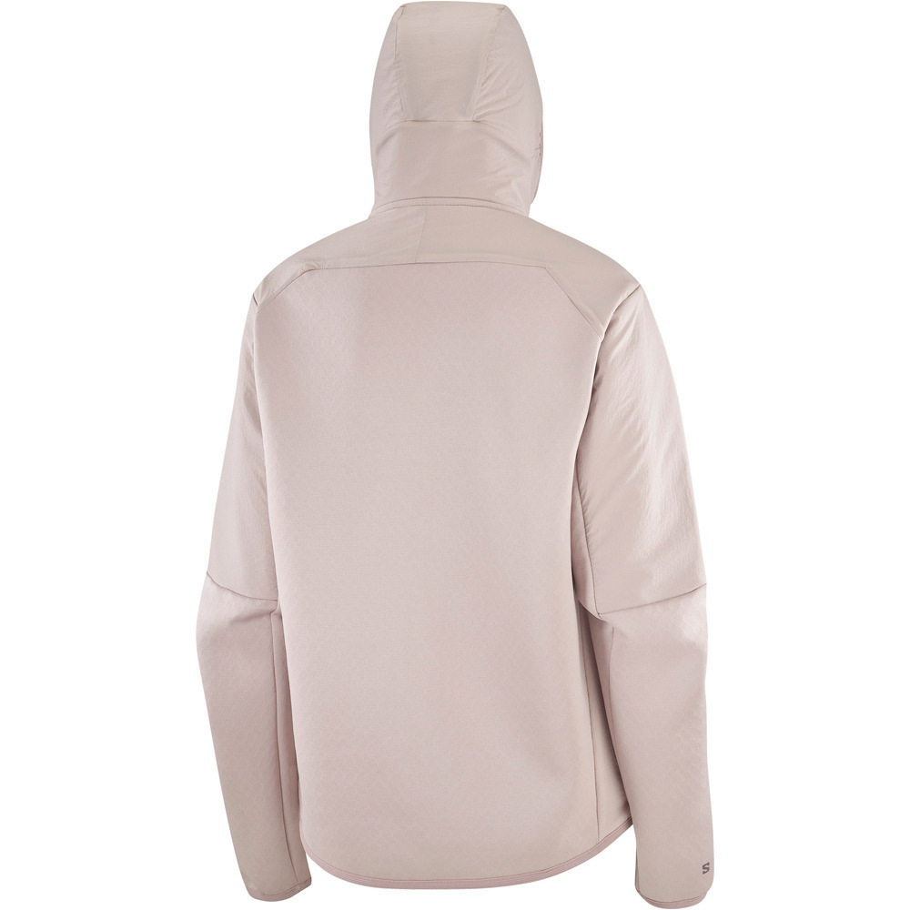 Salomon forro polar mujer OUTLINE WARM HYBRID HD W 06