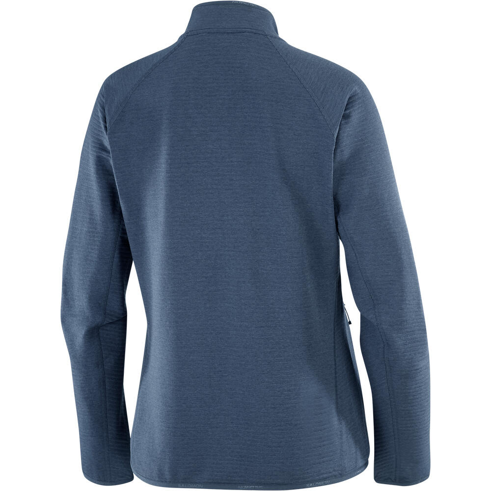 Salomon forro polar mujer SNTIAL LIGHTWARM FZ W 03