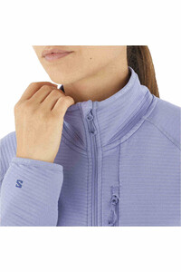 Salomon forro polar mujer SNTIAL LIGHTWARM FZ W 04