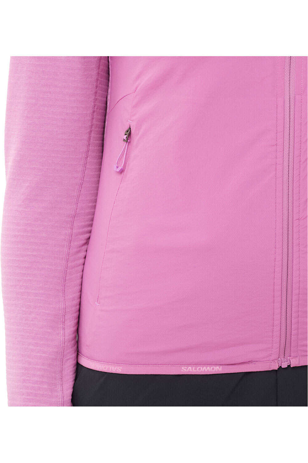 Salomon forro polar mujer SNTIAL LIGHTWARM HYBRID W 03