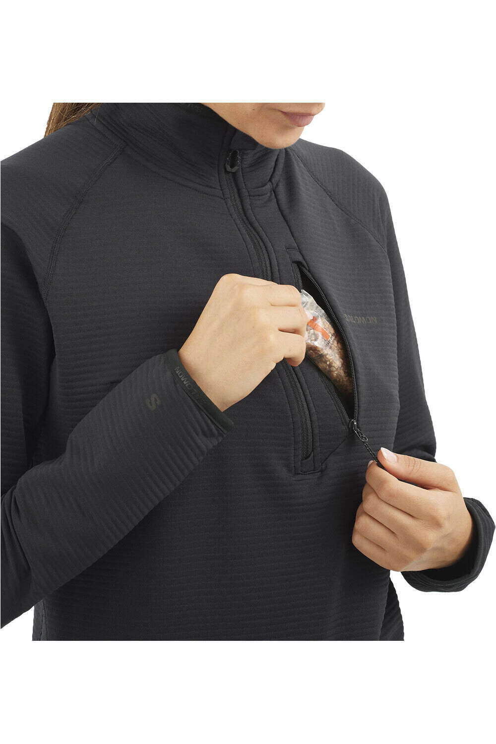 Salomon forro polar mujer SNTIAL LIGHTWARM HZ W 03