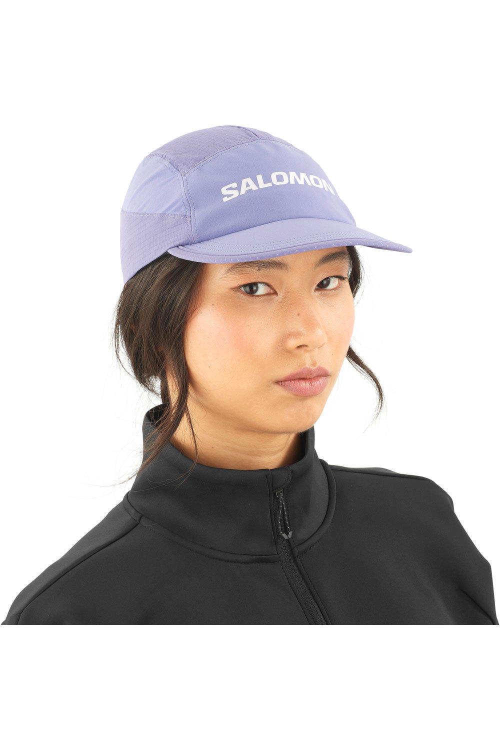 Salomon gorra running SENSE AERO vista frontal