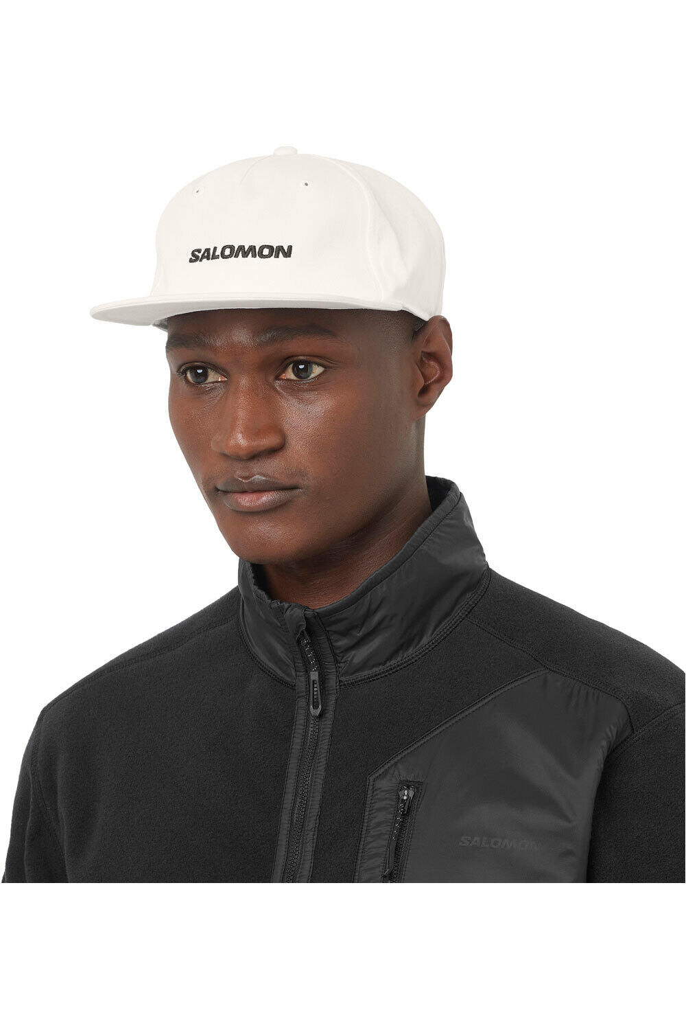 Salomon gorros montaña LOGO FLAT CAP vista frontal