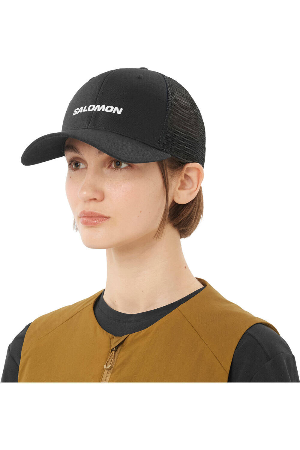Salomon gorros montaña LOGO TRUCKER CAP 01