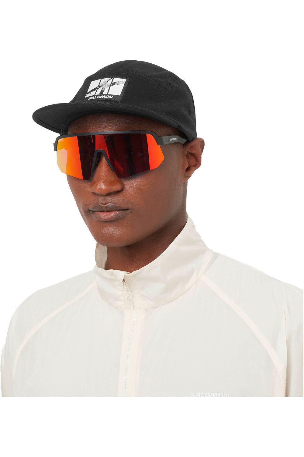 Salomon gorros montaña WILD RAYS 5 PANEL CAP U vista frontal