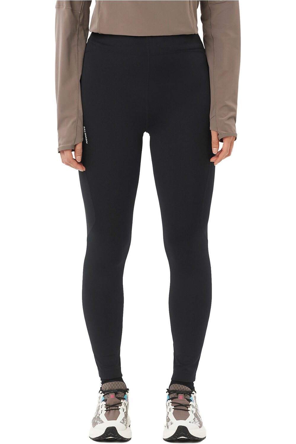 Salomon malla larga mujer SHKout CORE TIGHTS W vista frontal