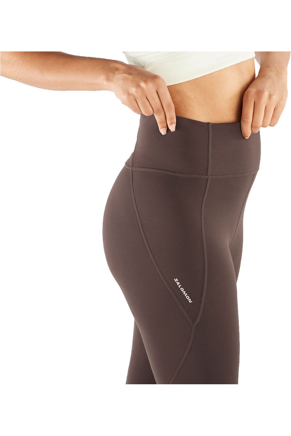 Salomon malla larga running mujer SHKout BLISS TGTS 25 W vista detalle