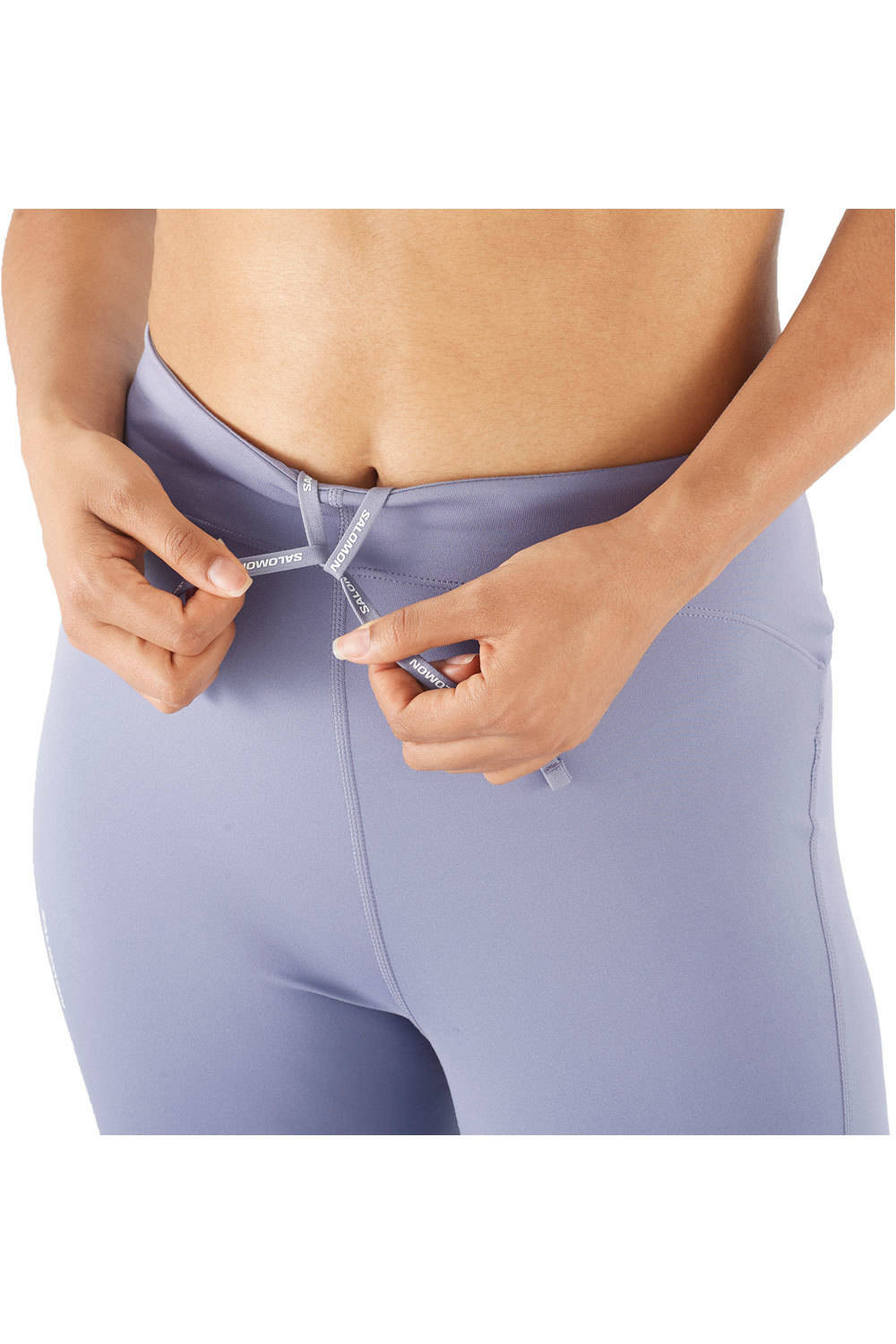 Salomon malla larga running mujer SHKout CORE TIGHTS 28 W vista detalle