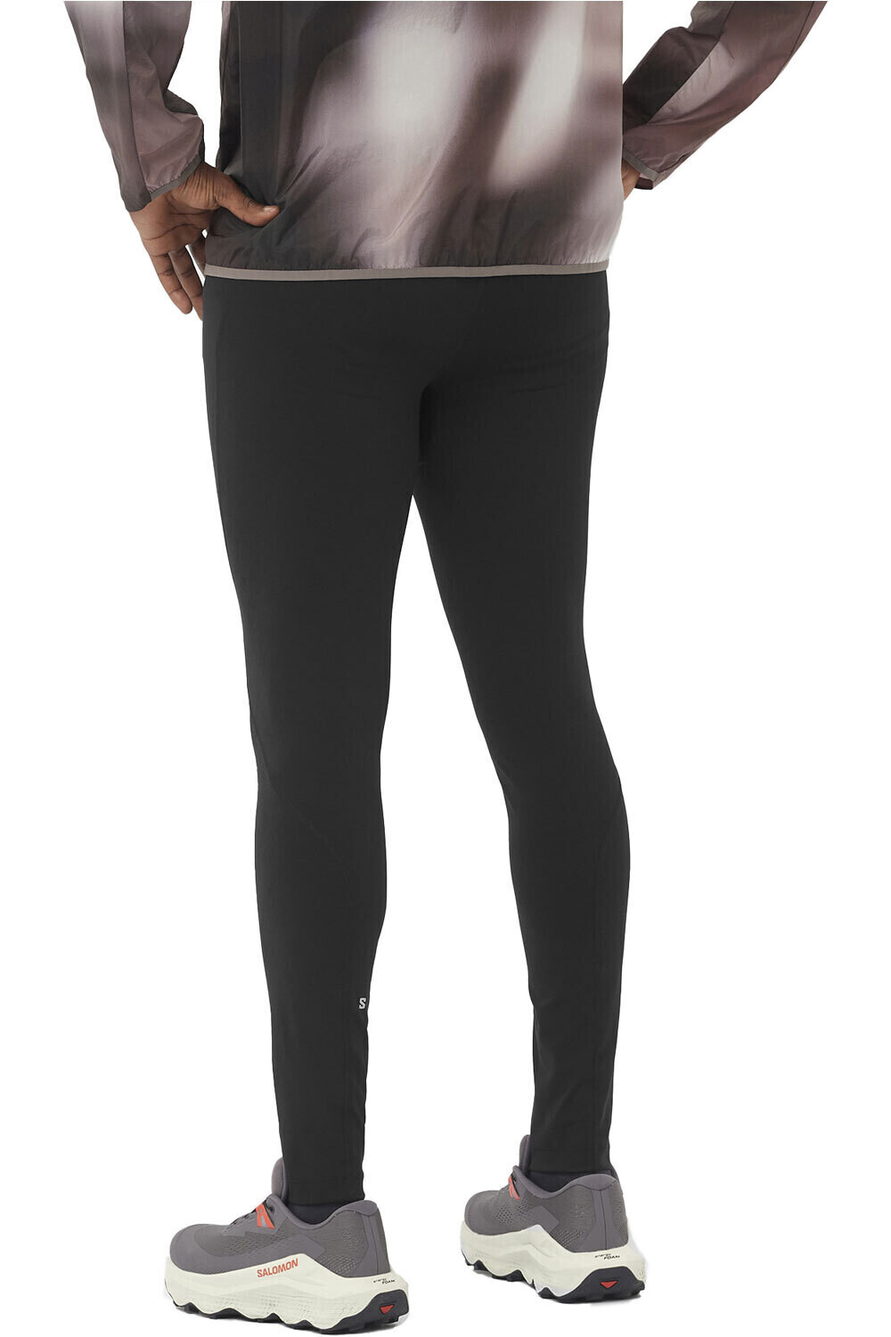 Salomon malla trail running larga hombre SHKout CORE TIGHTS M vista trasera