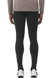 Salomon malla trail running larga hombre SHKout CORE WARM TIGHTS M vista trasera