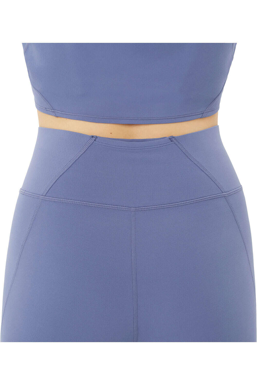 Salomon mallas trail running largas mujer SHKout BLISS TIGHTS W vista detalle