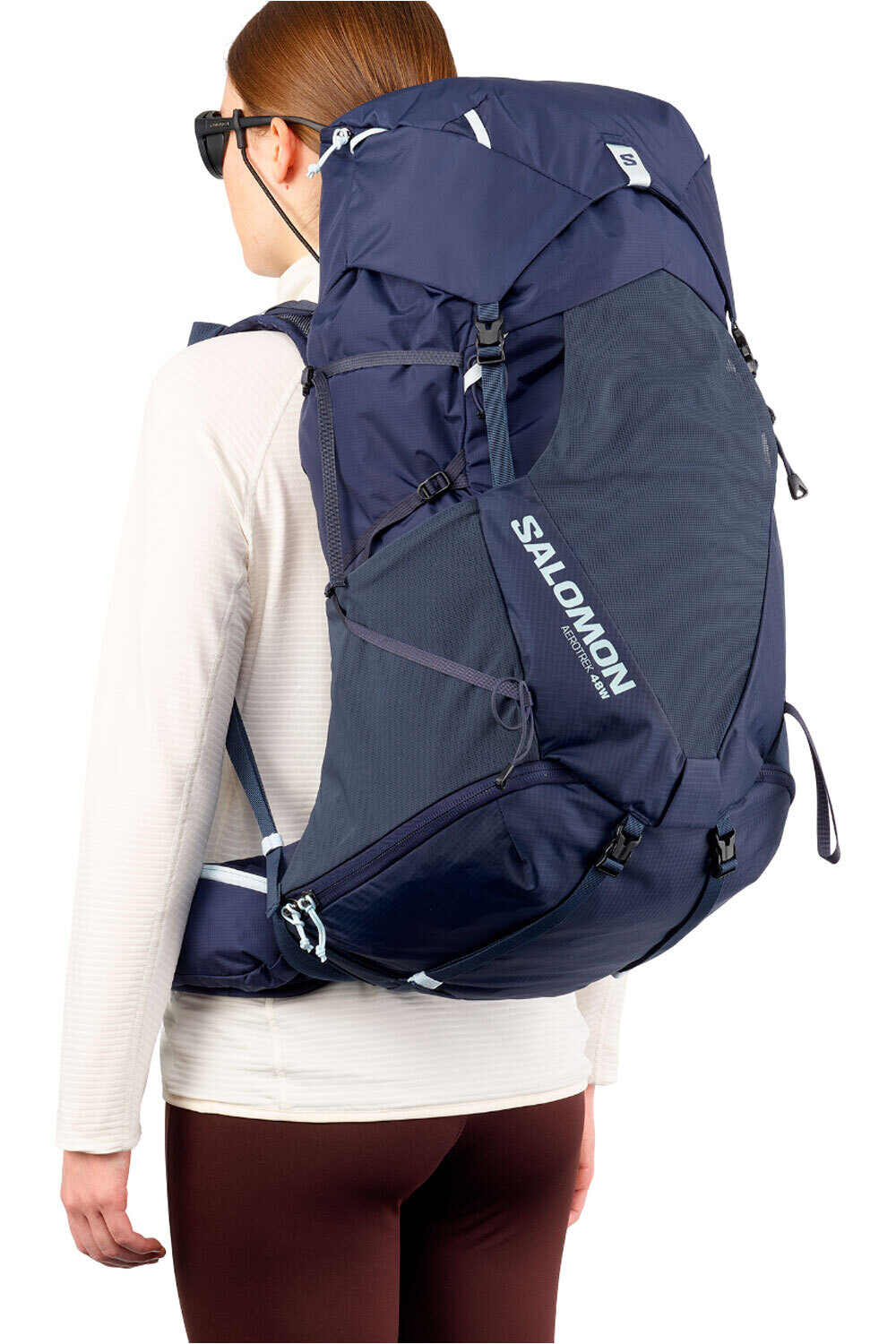 Salomon mochila montaña AEROTREK 48 WOMEN vista frontal